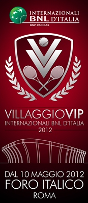 Accrediti Villaggio VIP Internazionali BNL d'Italia