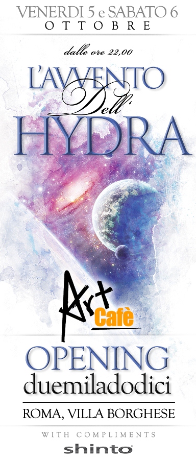 Art Cafè - Venerdì 5 e Sabato 6 Ottobre 2012 - Inaugurazione