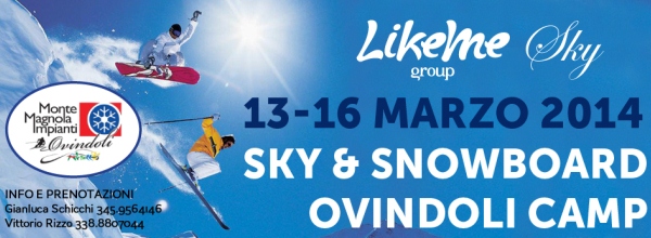 Sky e Snowboard Camp Ovindoli 13-16 marzo 2014